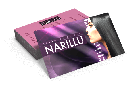 Cartão de Visita Supremo Metalizado