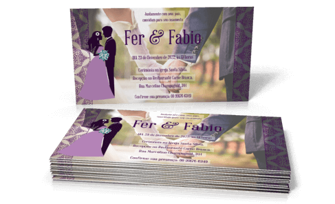 Cartões/Convites com Dados Variáveis