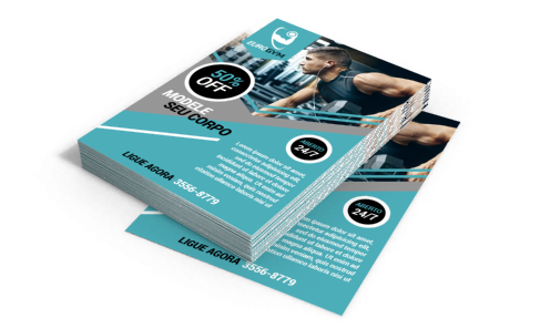 Panfleto Couchê Fosco 170g 