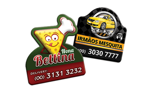 Ímã de Geladeira com Faca Personalizada 